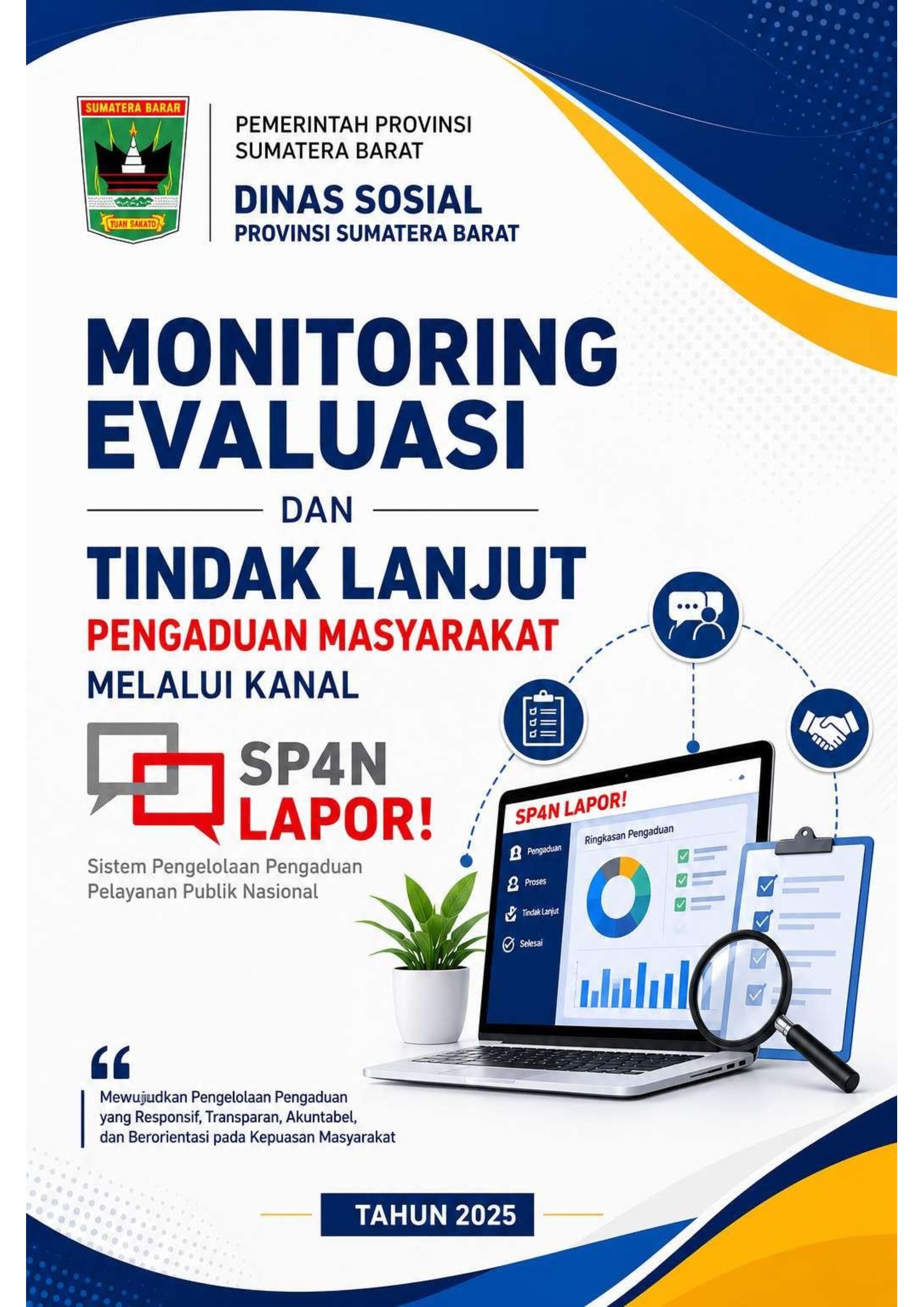 Tindak Lanjut Pengaduan pada SP4N LAPOR